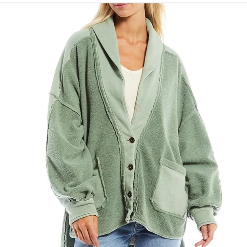 Green Free people Jordan jacket